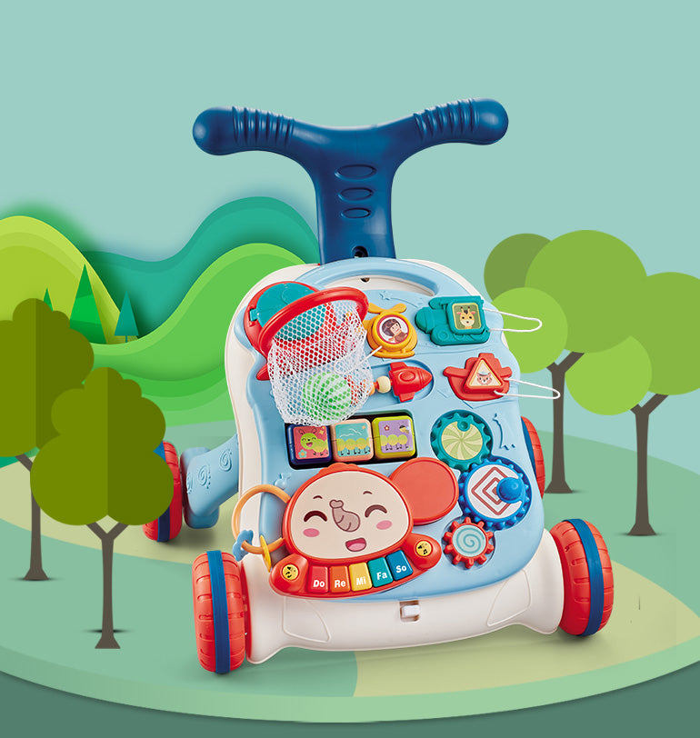 Little Angel – Learning Baby Walker with Musical Activity Board & Push