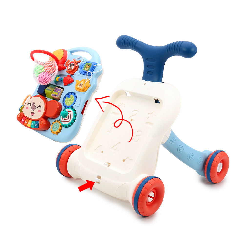Little Angel – Learning Baby Walker with Musical Activity Board & Push