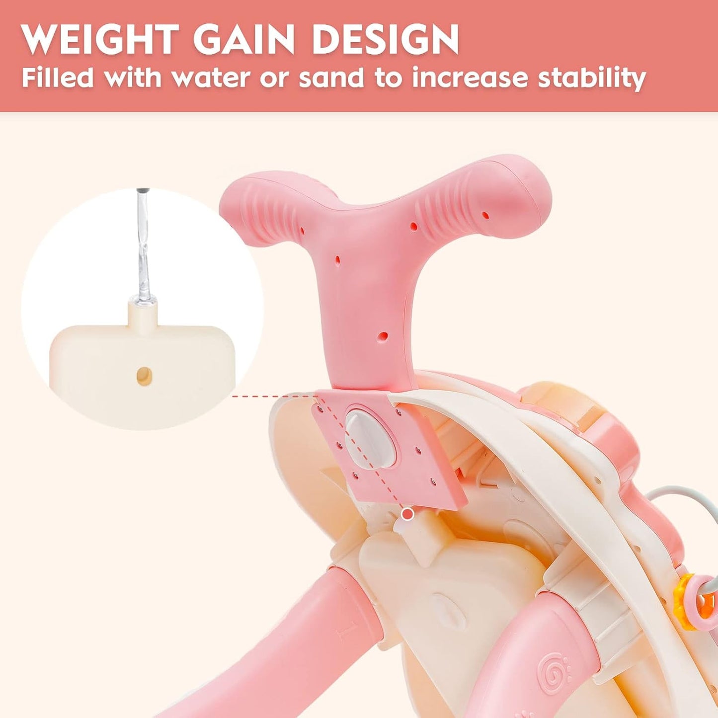 Little Angel – Learning Baby Walker with Musical Activity Board & Push