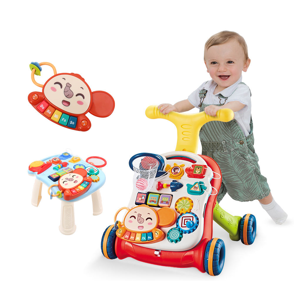 Little Angel – Learning Baby Walker with Musical Activity Board & Push