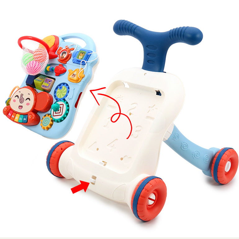 Little Angel – Learning Baby Walker with Musical Activity Board & Push