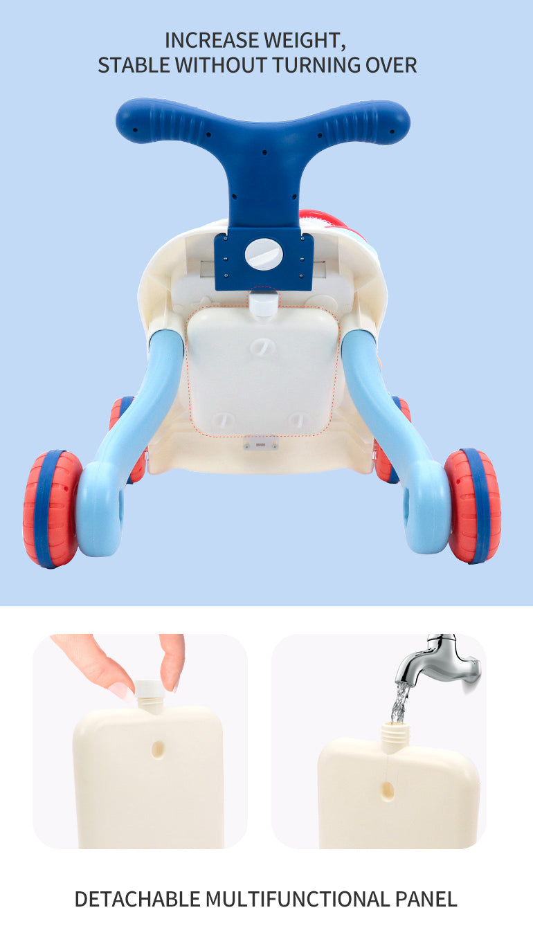 Little Angel – Learning Baby Walker with Musical Activity Board & Push
