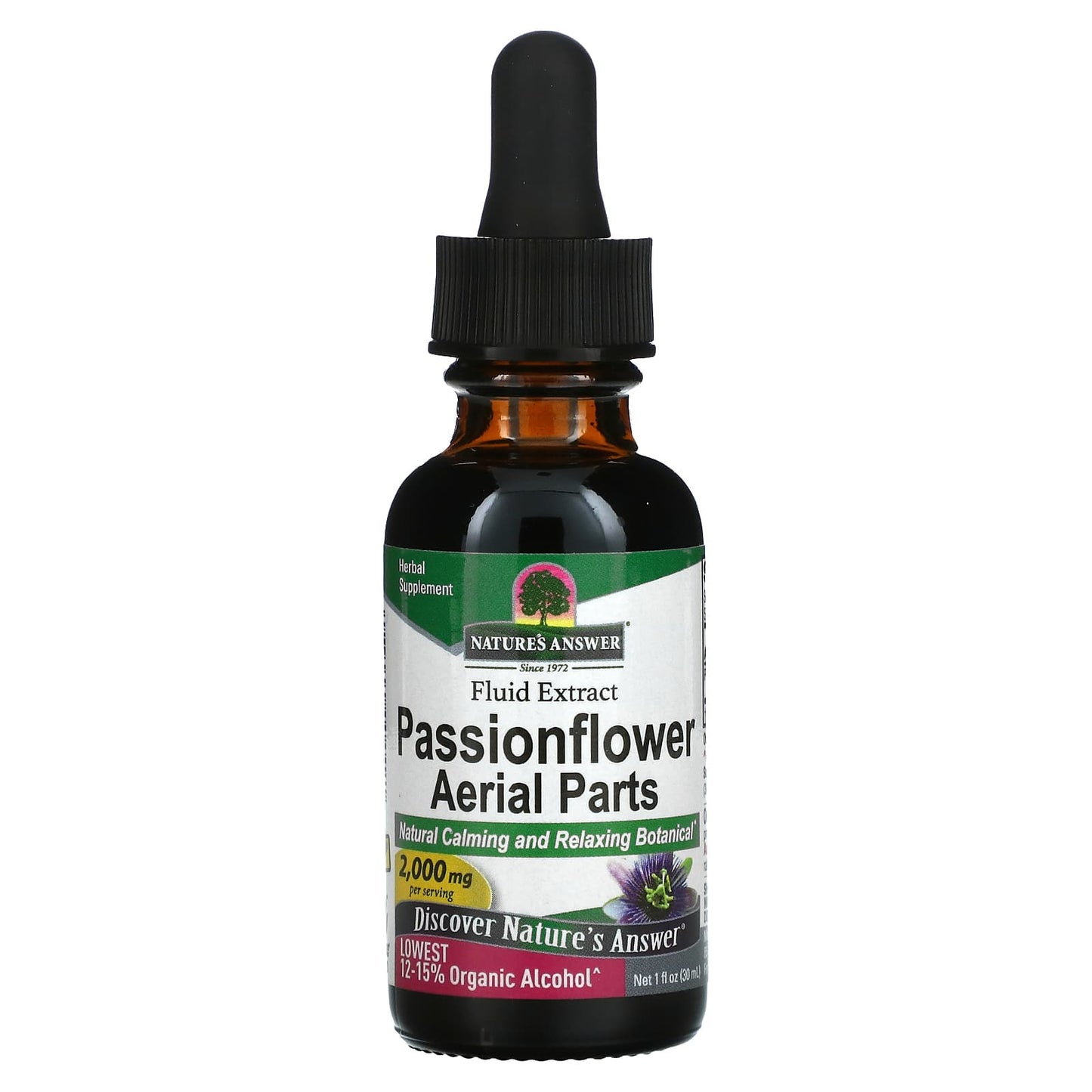 Natures Answer -  Passion Flower Extract, 2000GM 30ML