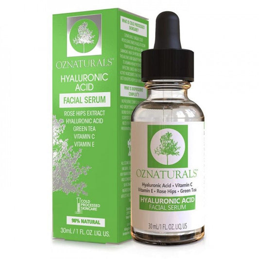 Oz Naturals Halliornic acid serum with vitamin C,  30ml