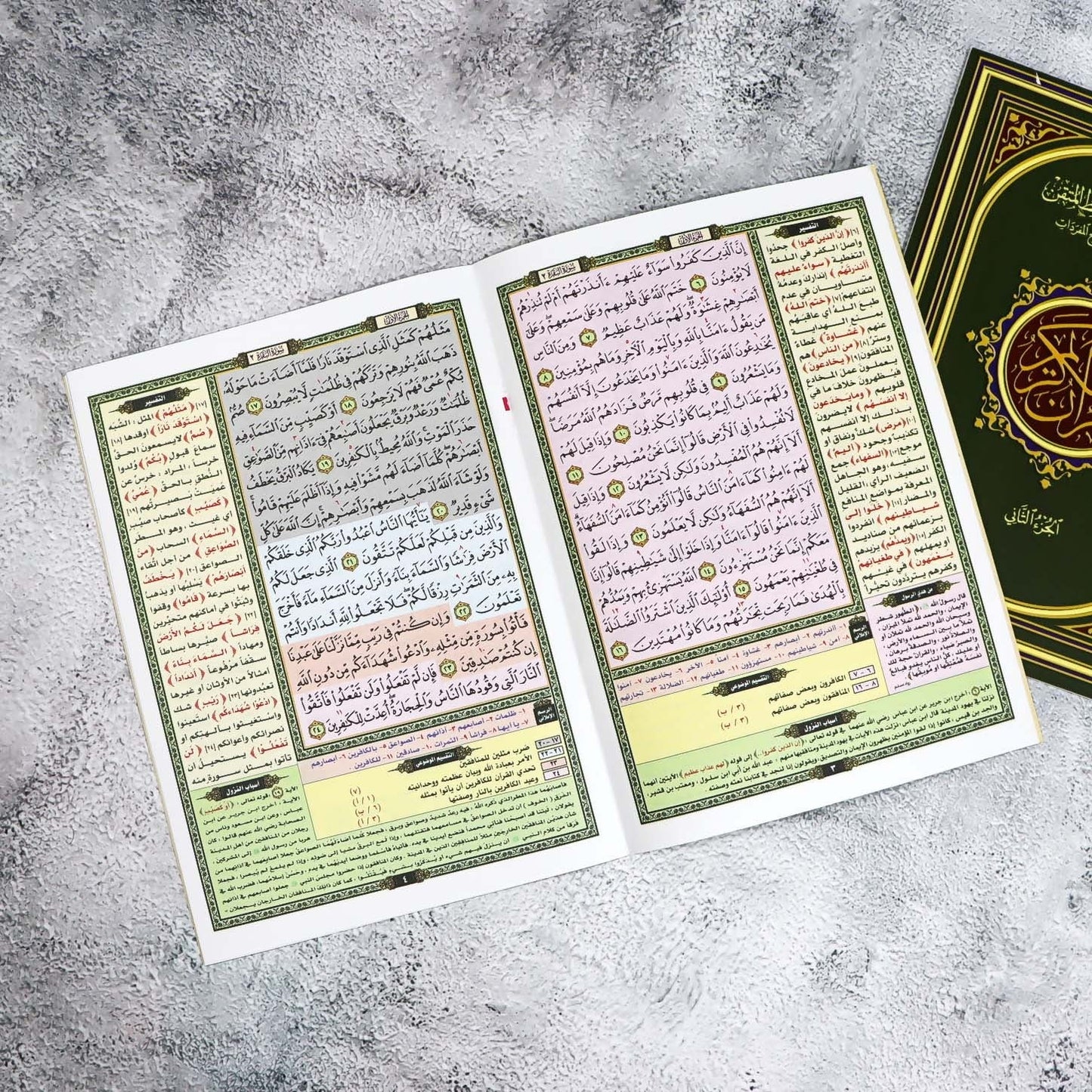 Thematic Tafsir Quran – 30 Juz' (Al-Hafidh Al-Mutqin) in Leather Bag