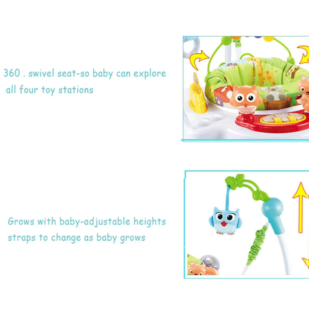 Little Angel – Baby Jumper & Activity Bouncer Seat with Toys