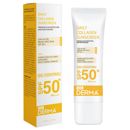 101 Derma Daily Collagen Oil Free Sunscreen - White - 50ml
