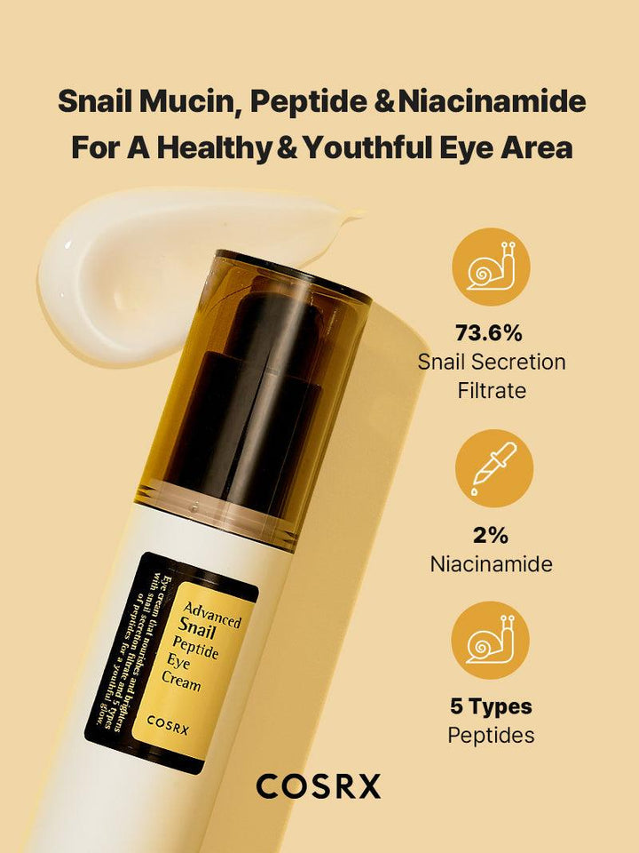 COSRX SNAIL PEPTIDE EYE CREAM(25ml)