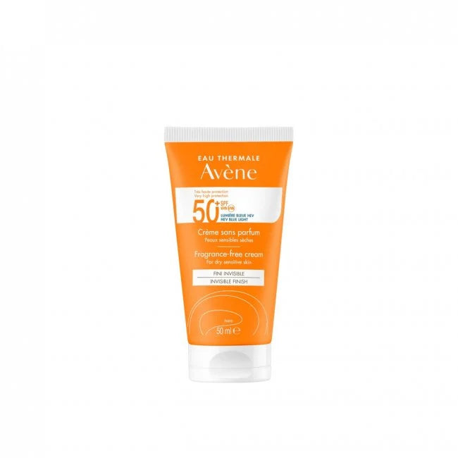 Avène Sun Very High Protection Cream Fragrance-Free SPF50+ 50ml