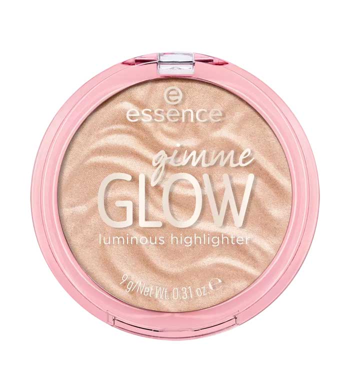 essence - Powder highlighter Gimme Glow - 10: Glowy Champagne