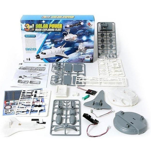 TBC - 3 in 1 Solar Power  3 نماذج من المركبات الفضائية مع