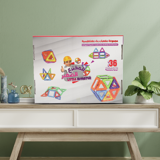 Little Inventor – Magnetic Building Blocks Set (36 Pieces)