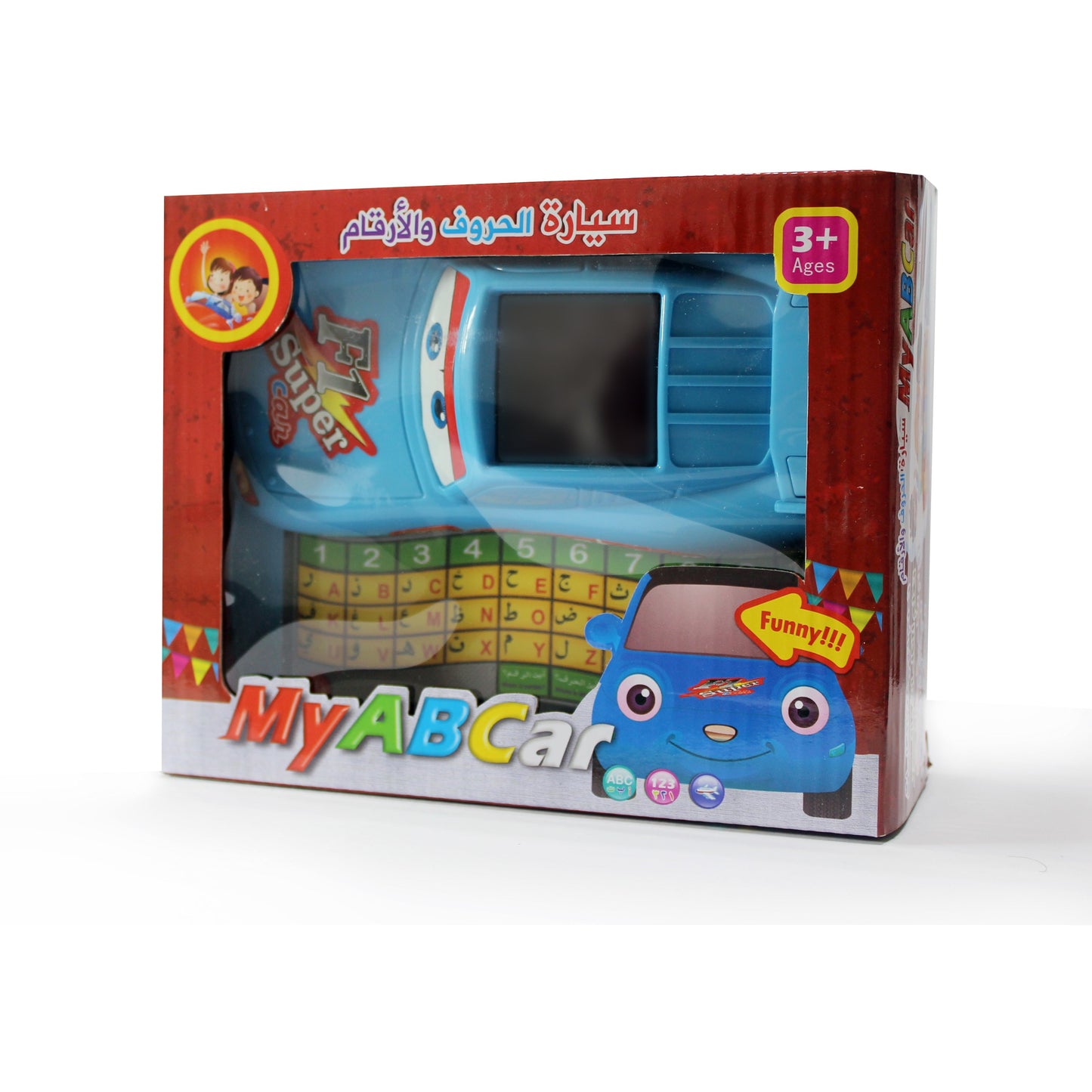 Alphabet & Numbers Car