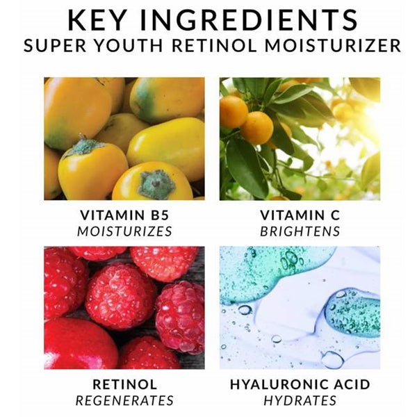 Oz Naturals Super Youth Retinol Moisturizer, 118ML