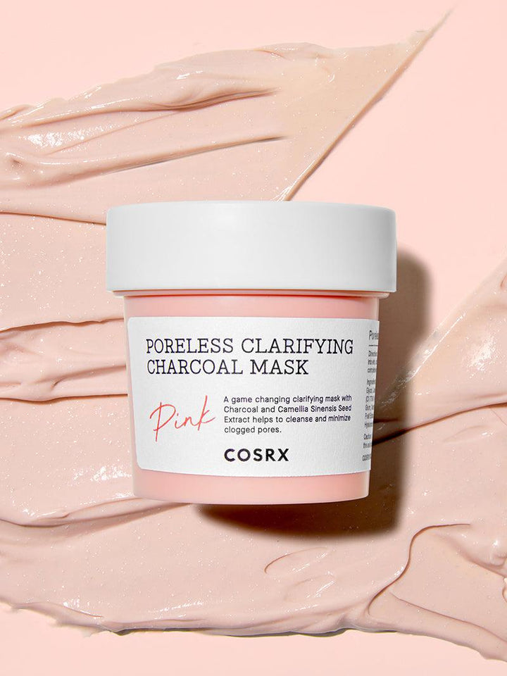 Cosrx Poreless Clarifying Charcoal Mask Pink - 110g