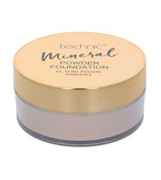 Technic Cosmetics - Powder Foundation Mineral Powder Foundation - Porcelain 10G