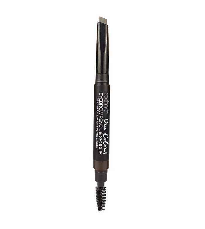 Technic Cosmetics - Eyebrow Pencil + Brush Duo Colour - Dark