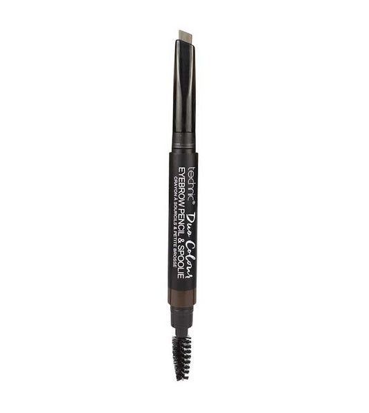 Technic Cosmetics - Eyebrow Pencil + Brush Duo Colour - Dark
