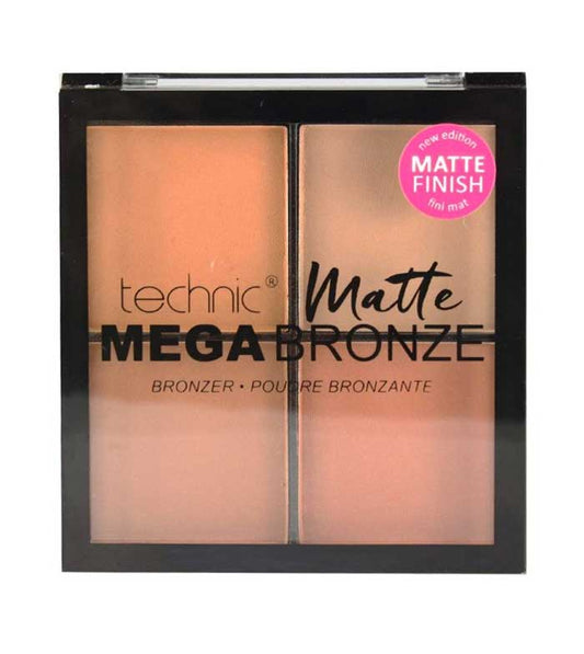 Technic Cosmetics - Bronzer Palette Matte Mega Bronze